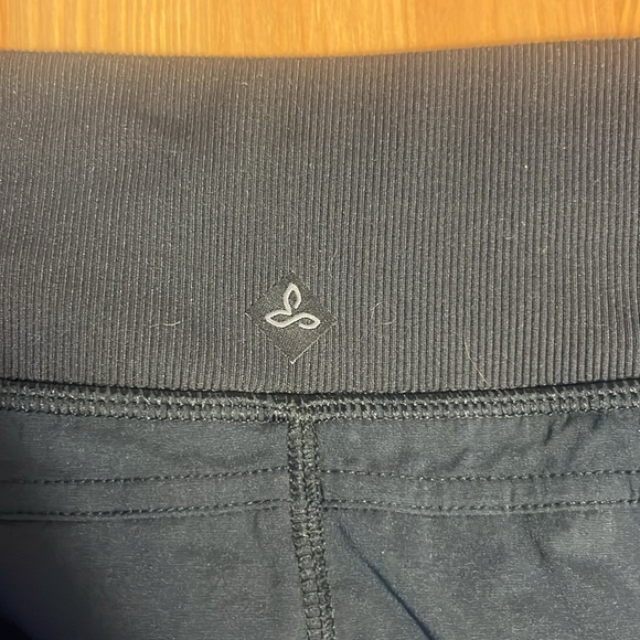 PRANA "Koen" Exercise Mini Skirt / Skort in Black: Sz XL - Picture 9 of 12